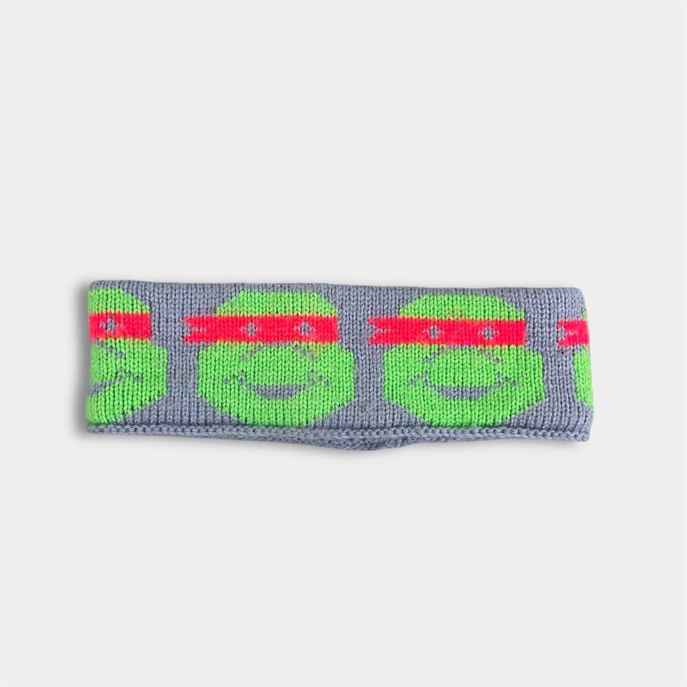 Vintage Ninja Turtle Knit Winter Ear Warmer Headband
